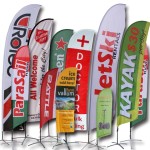 custom flags and banners promotional flags