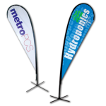 custom flags and banners teardrop banners